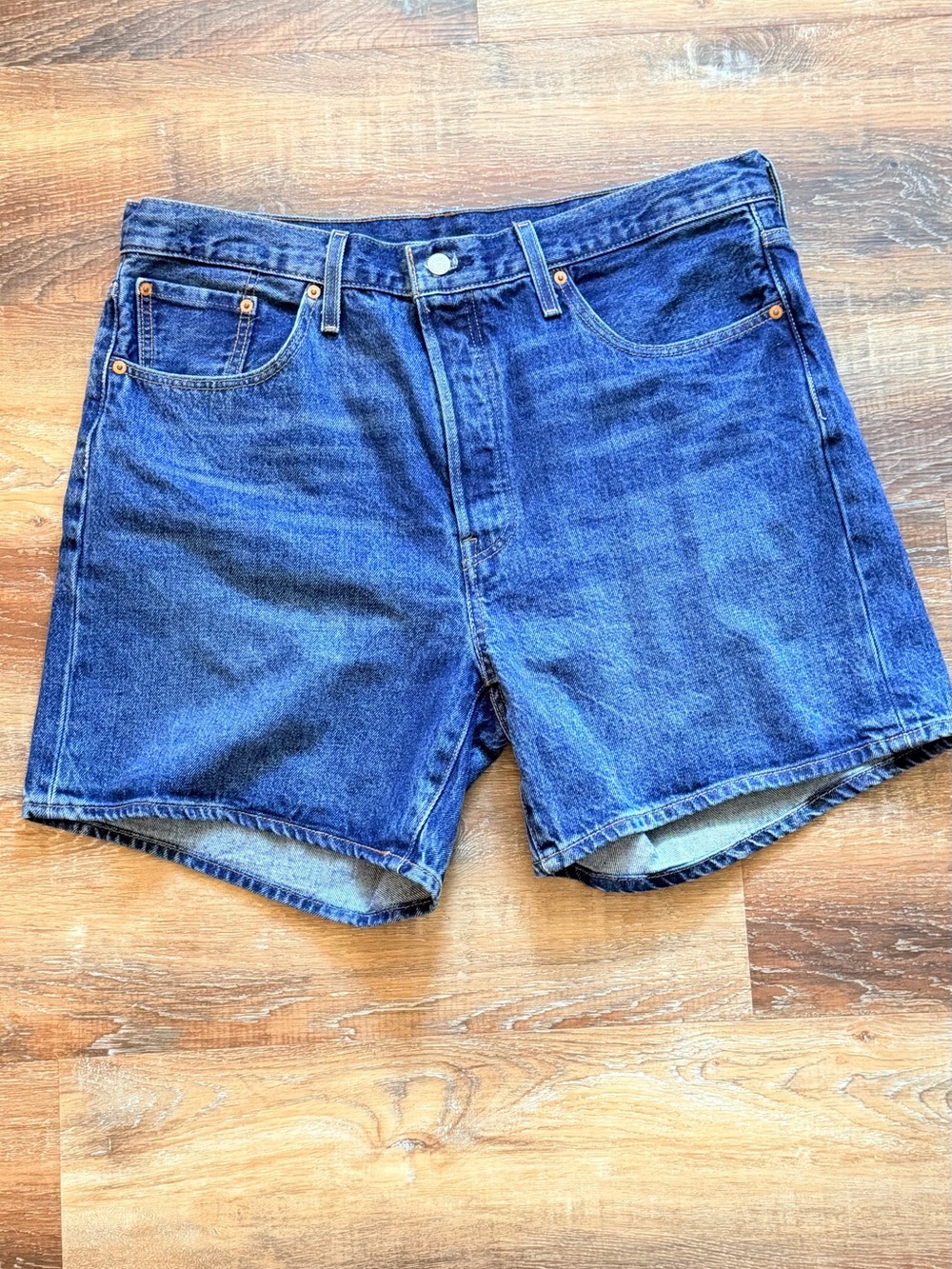 Men's Levi’s 501 button up Denim Shorts.  NWOT.